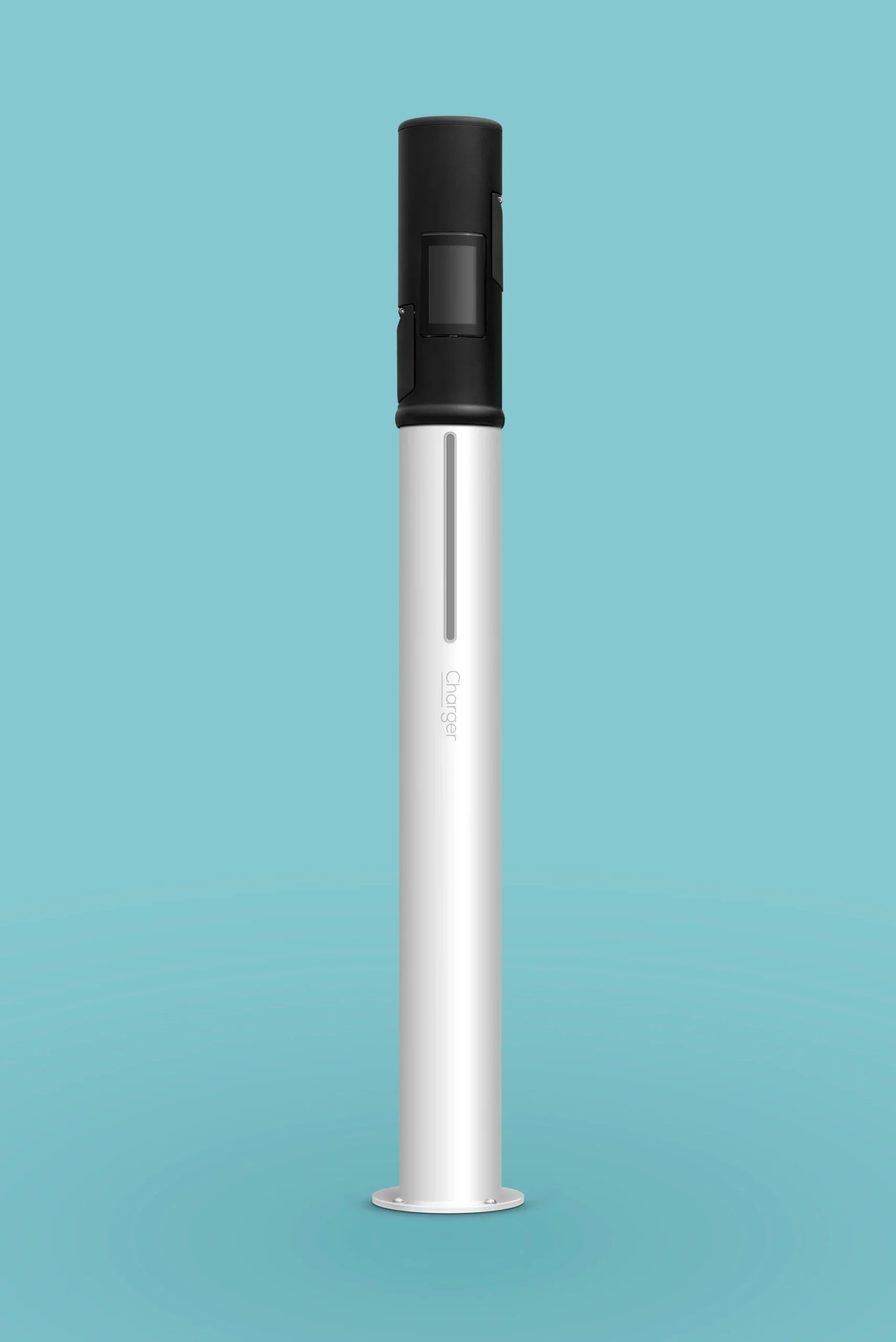 Stație încărcare electrică auto Astreea® SmartCharger, self standing, 2 prize, fără cabluri încărcare, 2x22kw