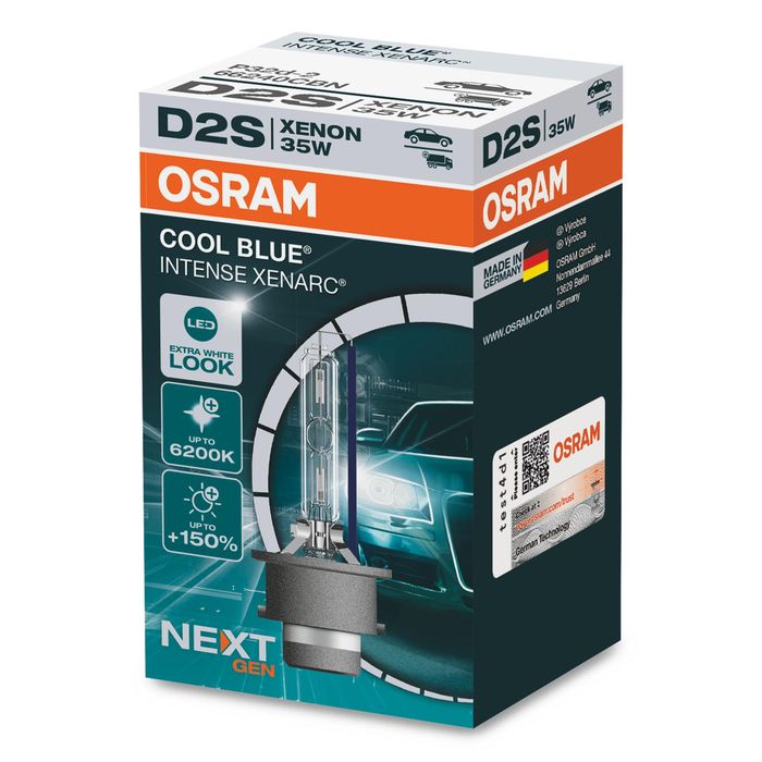 Bec XENON D2S 12/24V 35W COOL BLUE INTENSE XENARC