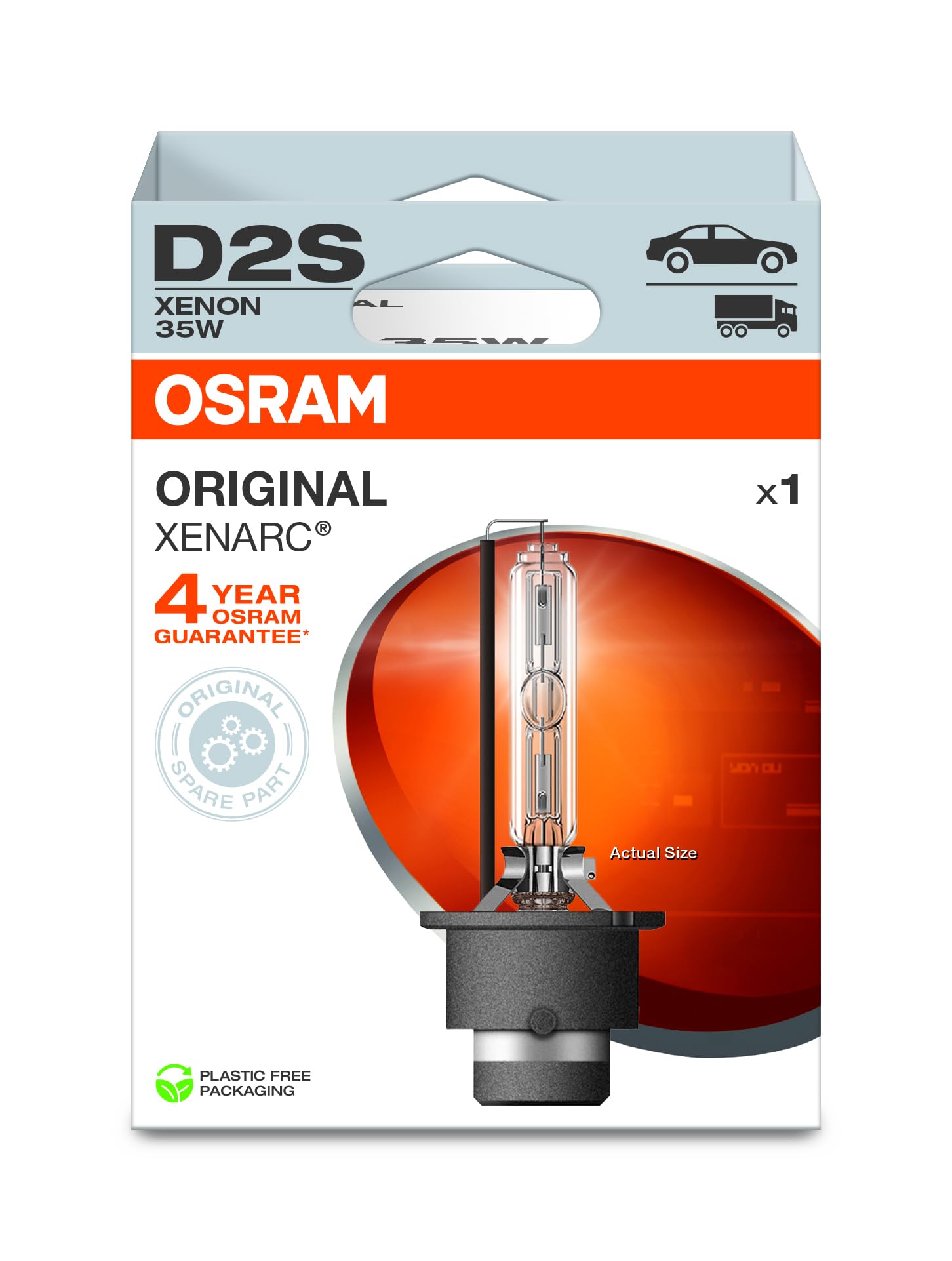Bec XENON D2S 12V 35W ORIGINAL XENARC blister
