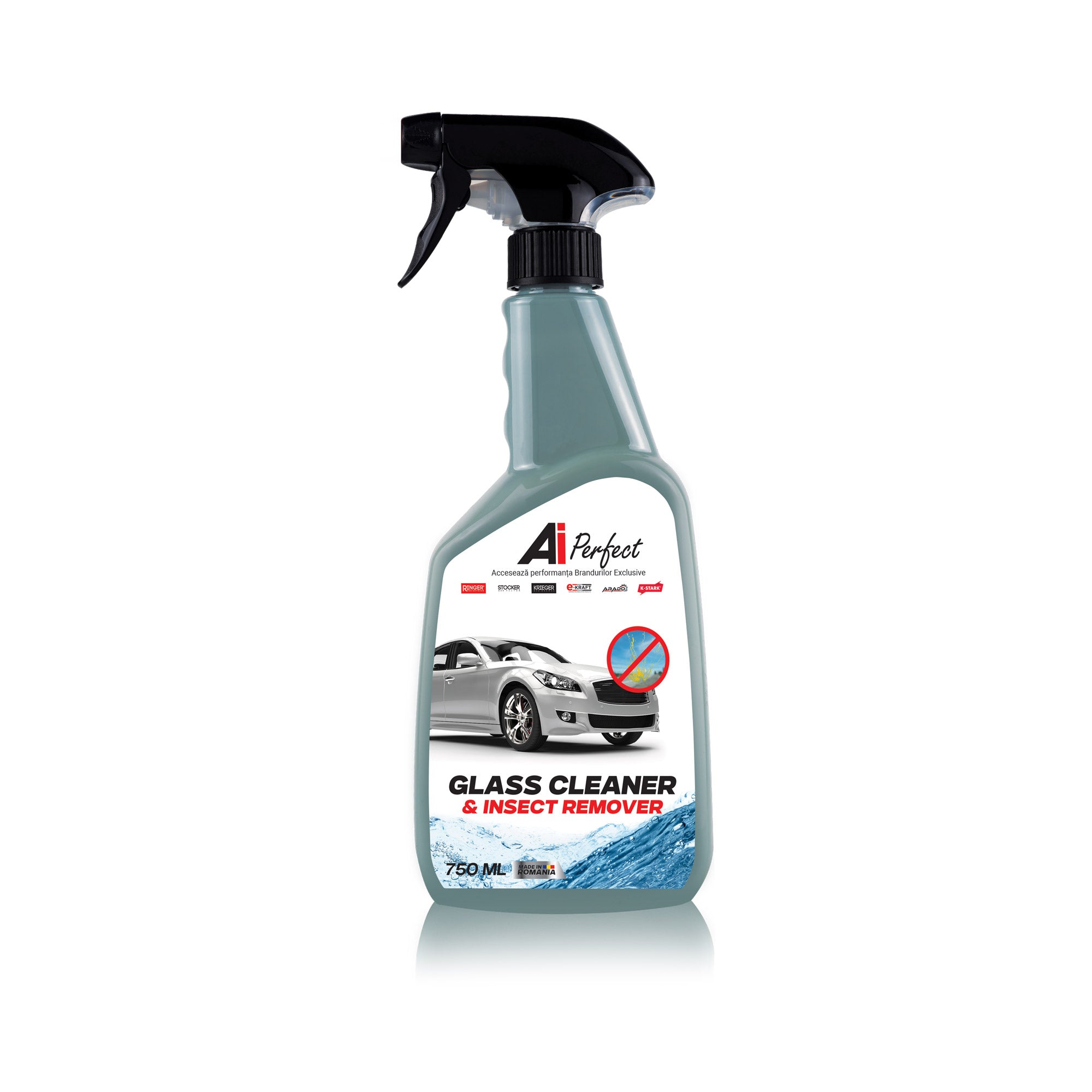 Spray curatare GLASS CLEANER & INSECT REMOVER 750ml