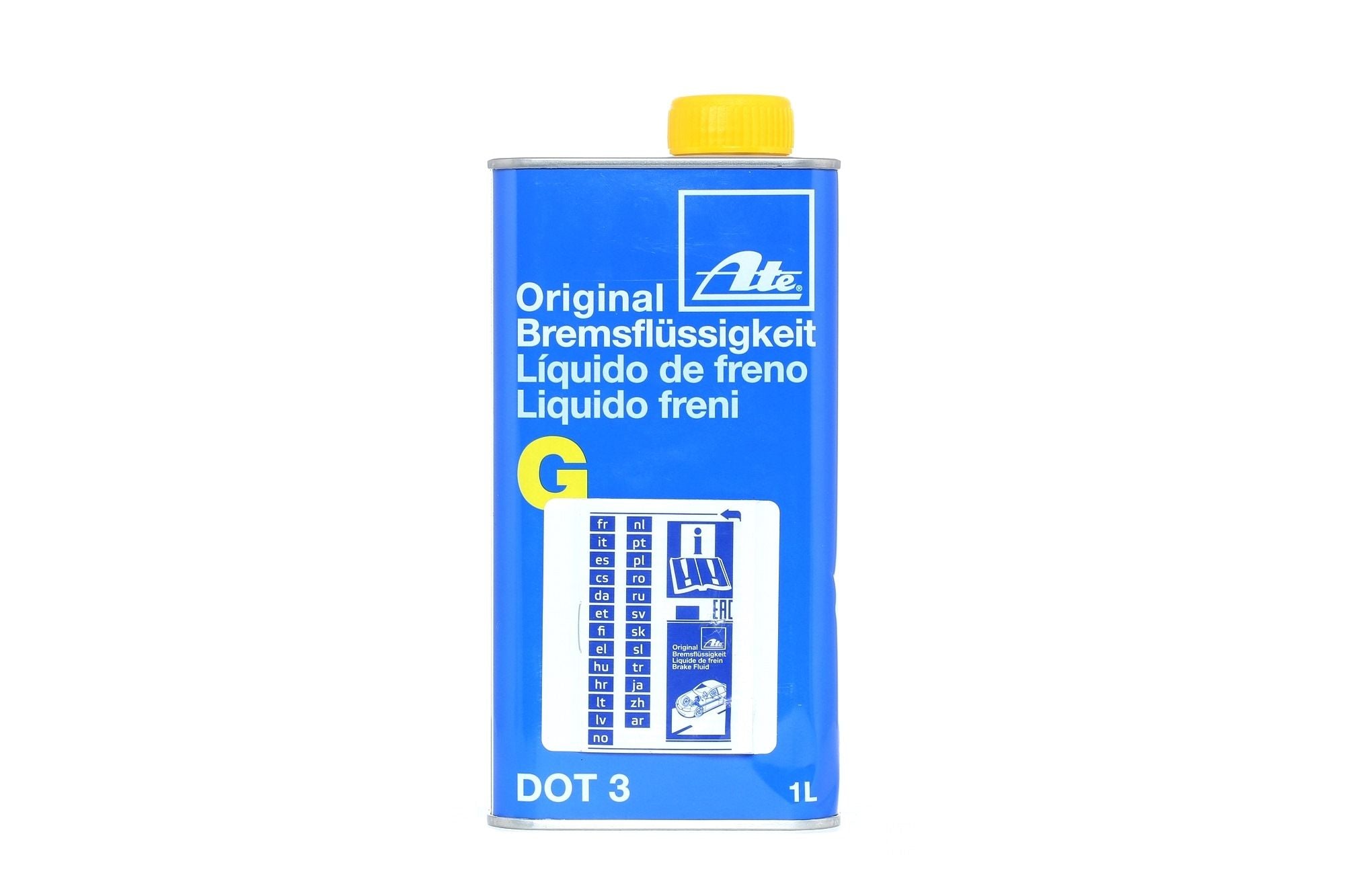 Lichid de frana DOT3 1 litru 03.9901-0302.2 ATE