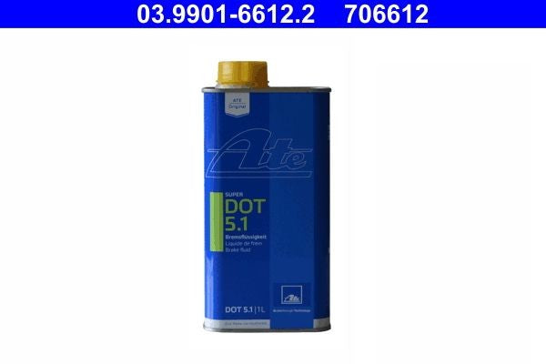Lichid de frana Super DOT5.1 1 litru 03.9901-6432.2 ATE